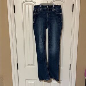 Miss Me Dark Blue Boot Cut Jeans